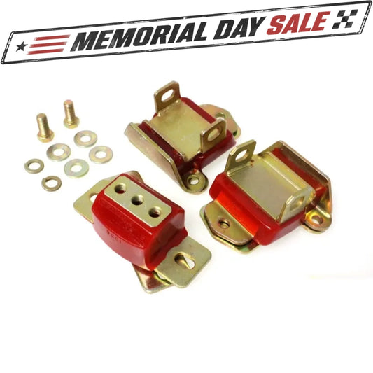 Energy Suspension 3.1120R Motor and Transmission Mount Kit For Chevy Camaro
