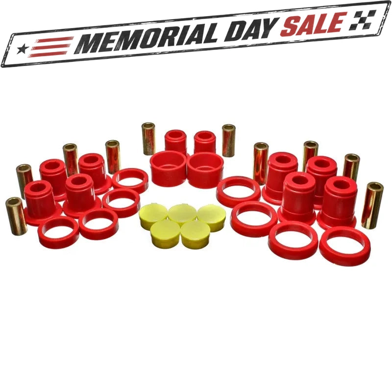 Energy Suspension 3.3194R Rear Control Arm Bushing Set For Cadillac Escalade