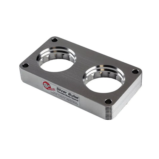 aFe Silver Bullet Throttle Body Spacer | Ford Trucks 99-10 F-250/350 Super Duty (46-33023)
