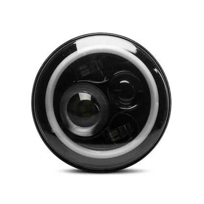 Raxiom 97-18 Jeep Wrangler Axial Halo Headlights | TJ/JK (J108037)