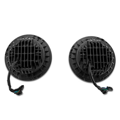 Raxiom 97-18 Jeep Wrangler Axial Halo Headlights | TJ/JK (J108037)