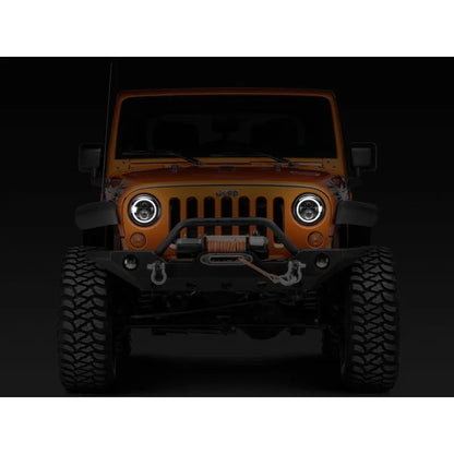 Raxiom 97-18 Jeep Wrangler Axial Halo Headlights | TJ/JK (J108037)