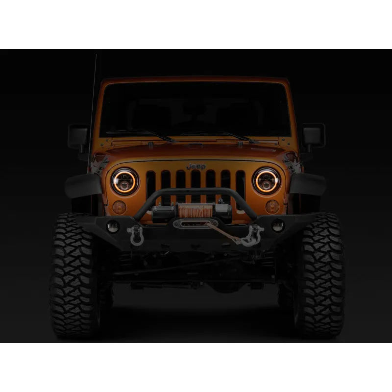 Raxiom 97-18 Jeep Wrangler Axial Halo Headlights | TJ/JK (J108037)