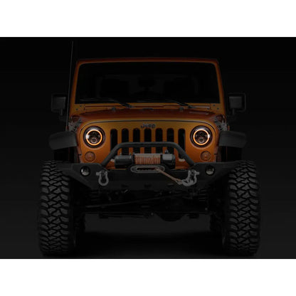 Raxiom 97-18 Jeep Wrangler Axial Halo Headlights | TJ/JK (J108037)