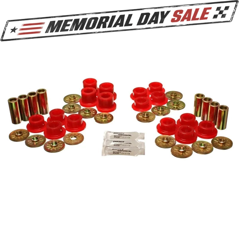 Energy Suspension 5.3126R Polyurethane Control Arm Bushing Kit for Mopar