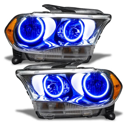Oracle 11-13 Dodge Durango SMD HL Halogen | Chrome Blue (7101-002)