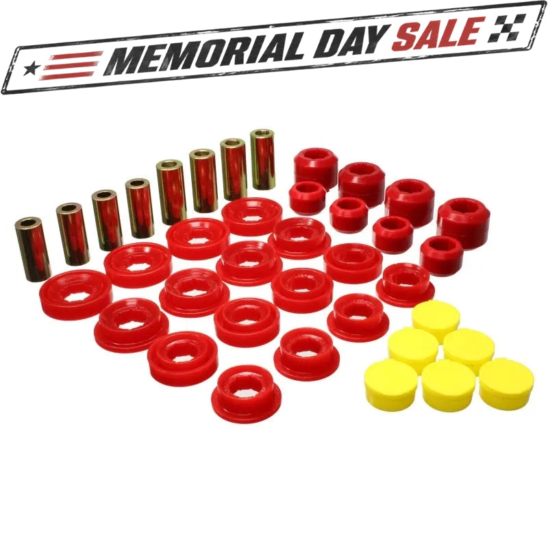 Energy Suspension 5.3145R Control Arm Bushing Front for Dodge 4WD