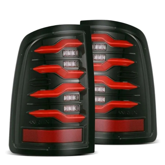 AlphaRex Dodge RAM LED Taillights | Dodge RAM 09-18, Chevy Express 03-26 (640002)