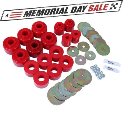 Energy Suspension Body Mount Bushing Set | Toyota 4Runner / GX470 / FJ Cruiser (03-14) (8.4114R)