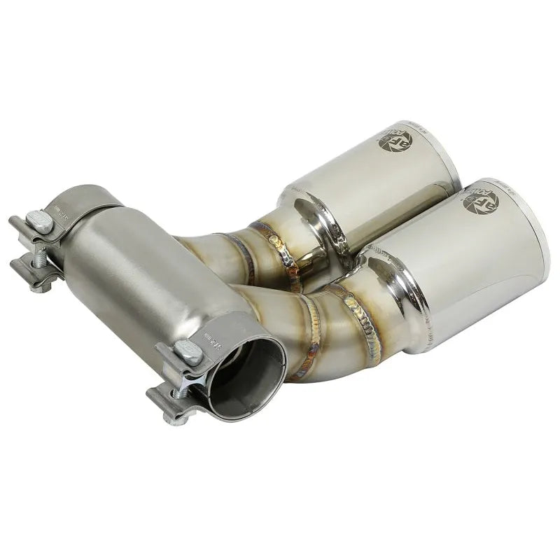aFe Power 13-16 Porsche Cayman/Boxster S Polish Exhaust Tip Upgrade (49C36413-P)