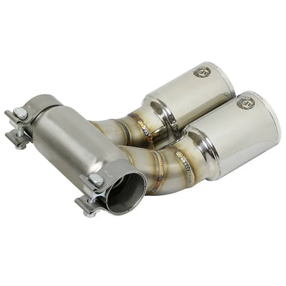 aFe Power 13-16 Porsche Cayman/Boxster S Polish Exhaust Tip Upgrade (49C36413-P)
