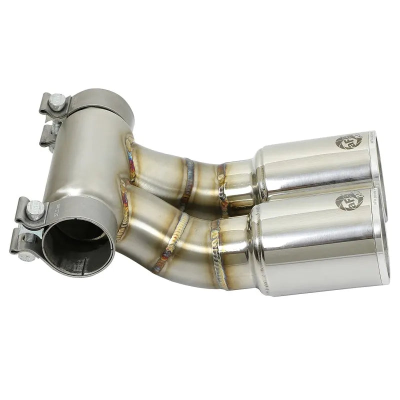 aFe Power 13-16 Porsche Cayman/Boxster S Polish Exhaust Tip Upgrade (49C36413-P)