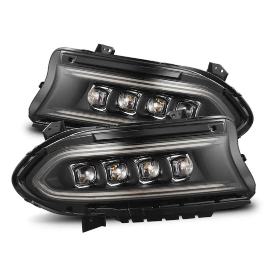 AlphaRex 15-23 Dodge Charger NOVA-Series LED Proj Headlights | Dodge Charger SRT II (LD) (880499)