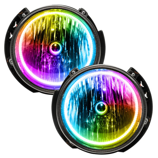 Oracle ColorSHIFT JK SMD Headlights | Jeep Wrangler JK (97-18) (7079-332)