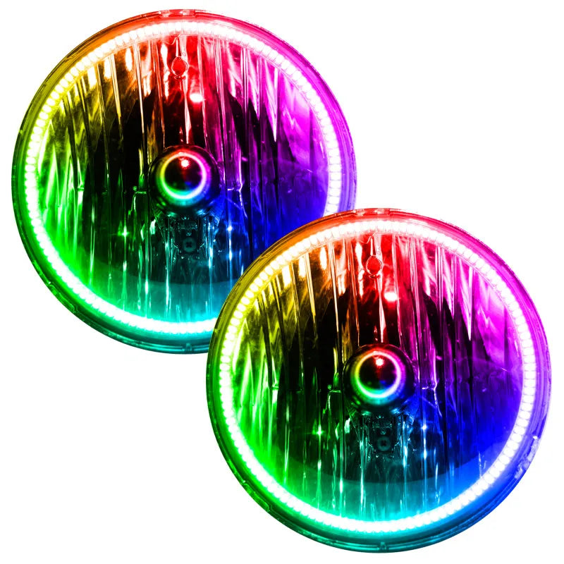 Oracle ColorSHIFT JK SMD Headlights | Jeep Wrangler JK (97-18) (7079-332)