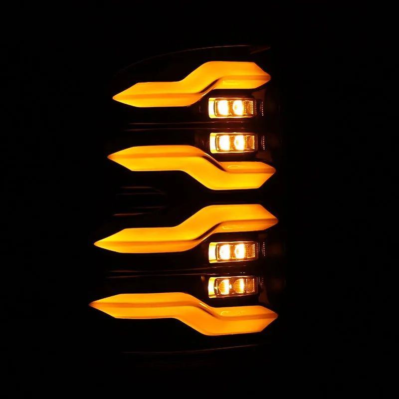 AlphaRex Luxx-Series LED Tail Lights | Dodge Ram 09-18/Chevy Express 03-26 (640003)