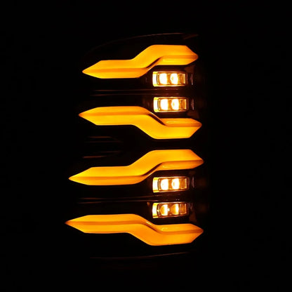 AlphaRex Luxx-Series LED Tail Lights | Dodge Ram 09-18/Chevy Express 03-26 (640003)