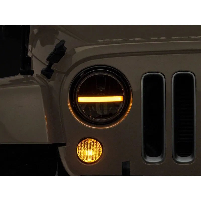 Raxiom 7in LED Headlights | Jeep Wrangler TJ & JK (97-18) (J143372)