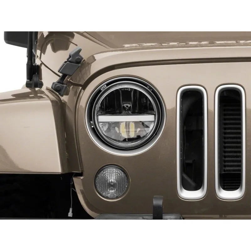 Raxiom 7in LED Headlights | Jeep Wrangler TJ & JK (97-18) (J143372)