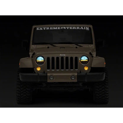 Raxiom 7in LED Headlights | Jeep Wrangler TJ & JK (97-18) (J143372)
