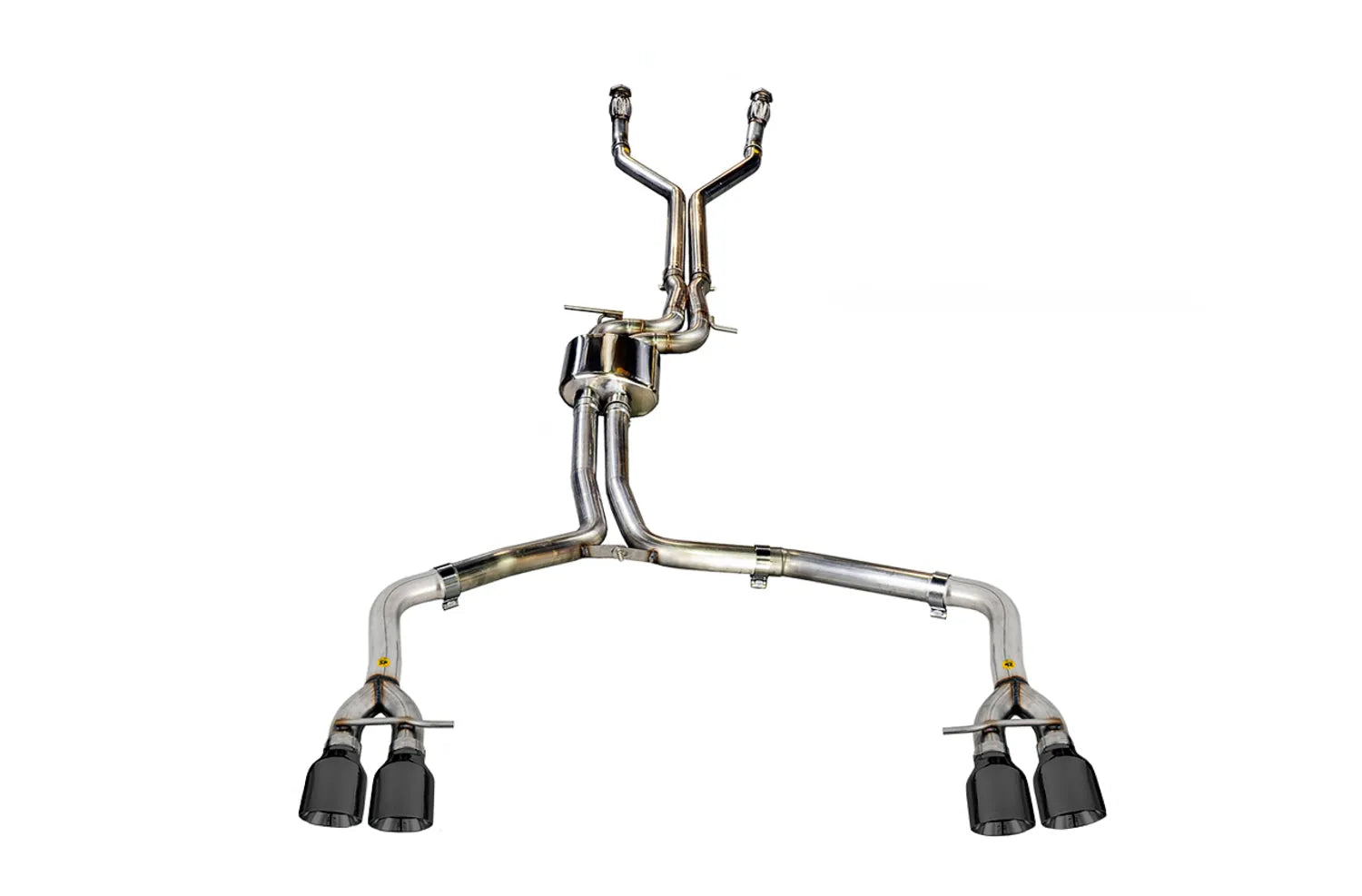 AWE Tuning Track Edition Exhaust for Audi C7 S7 4.0T - Diamond Black Tips (3020-43052)