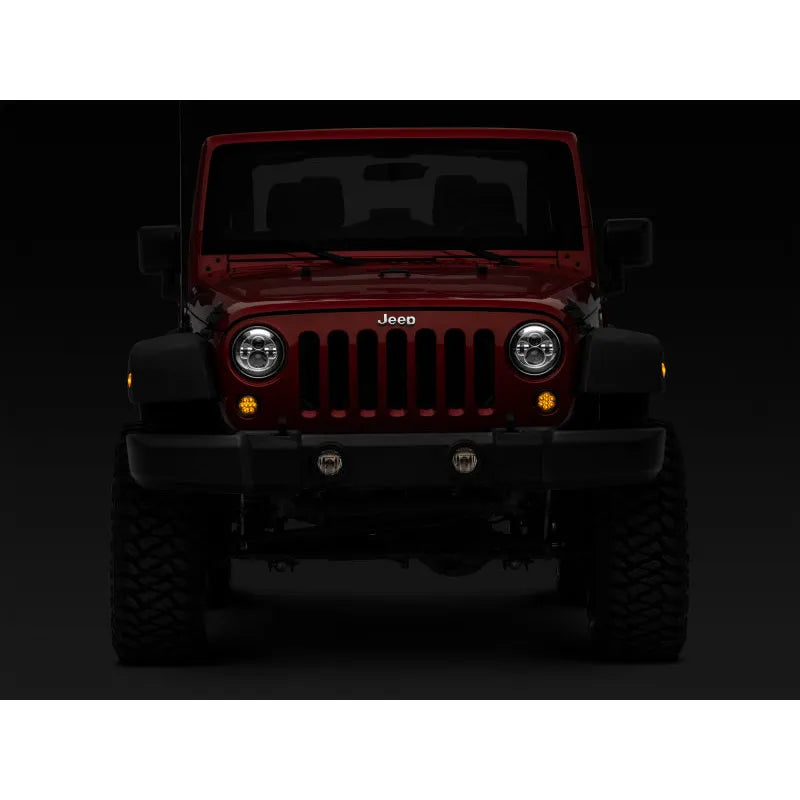 Raxiom Axial Amber LED Turn Signals | Jeep Wrangler JK (07-18) (J108040)