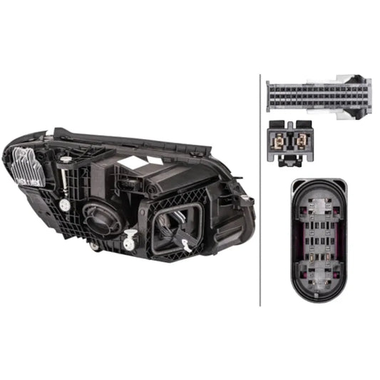 Hella Headlamp LH W/O LED Module | Mercedes-Benz C-Class (15-23) (013063551)