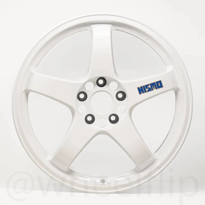 Nismo LMGT4 40th Anniversary Limited 18x9.5 +12 5x114.3 White (SET)