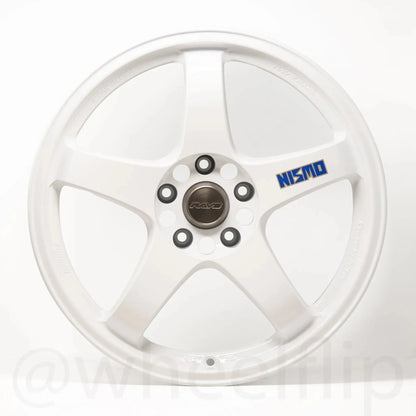 Nismo LMGT4 40th Anniversary Limited 18x9.5 +12 5x114.3 White (SET)