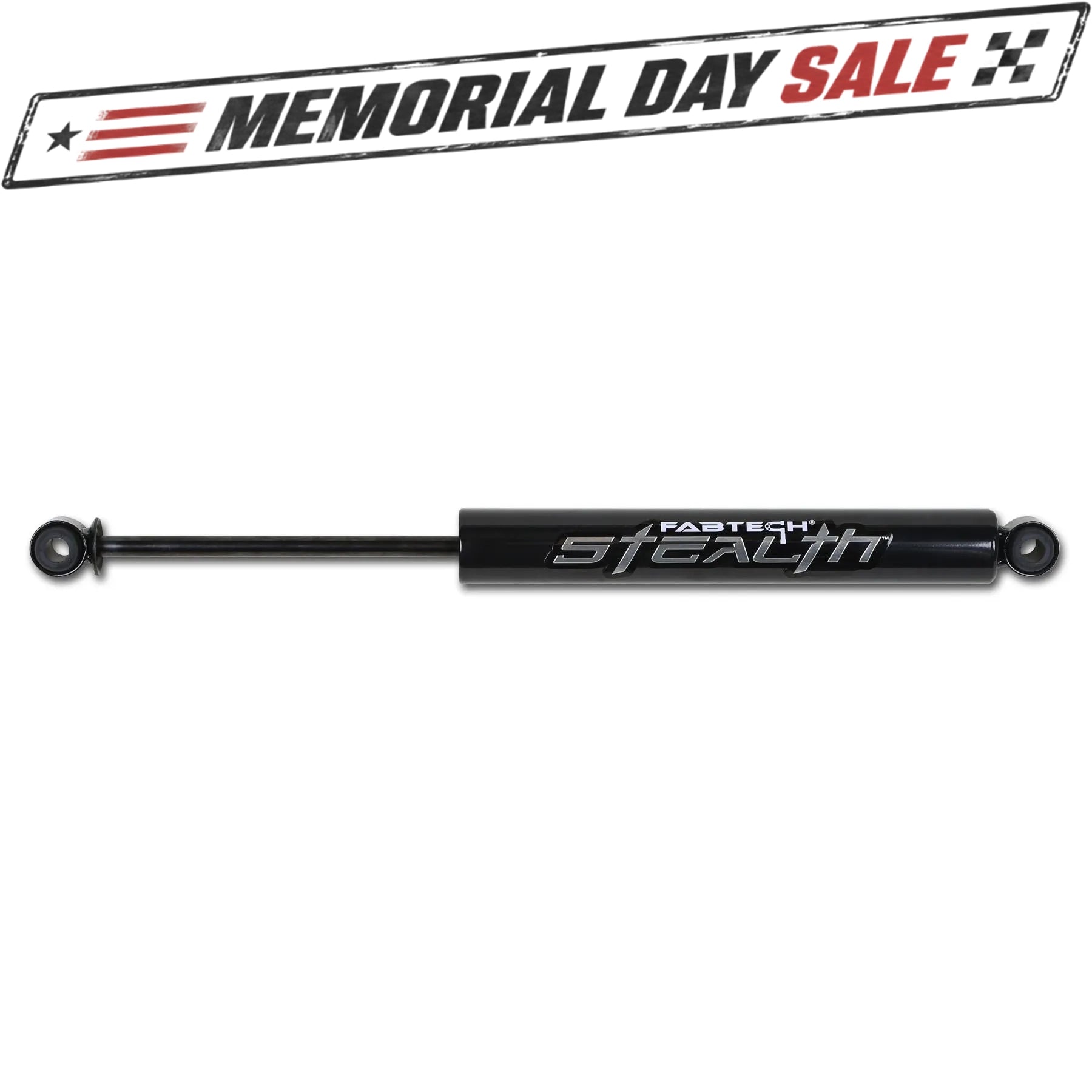 Fabtech Stealth Monotube Rear Shock Absorber | Ford F150 4WD SuperCrew/SuperCab (97-03) (FTS6189)
