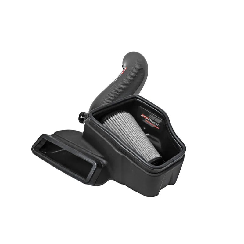aFe 15-19 VW Golf R MKVII Carbon Fiber Intake System w/ Pro DRY S Filter (57-10016D)