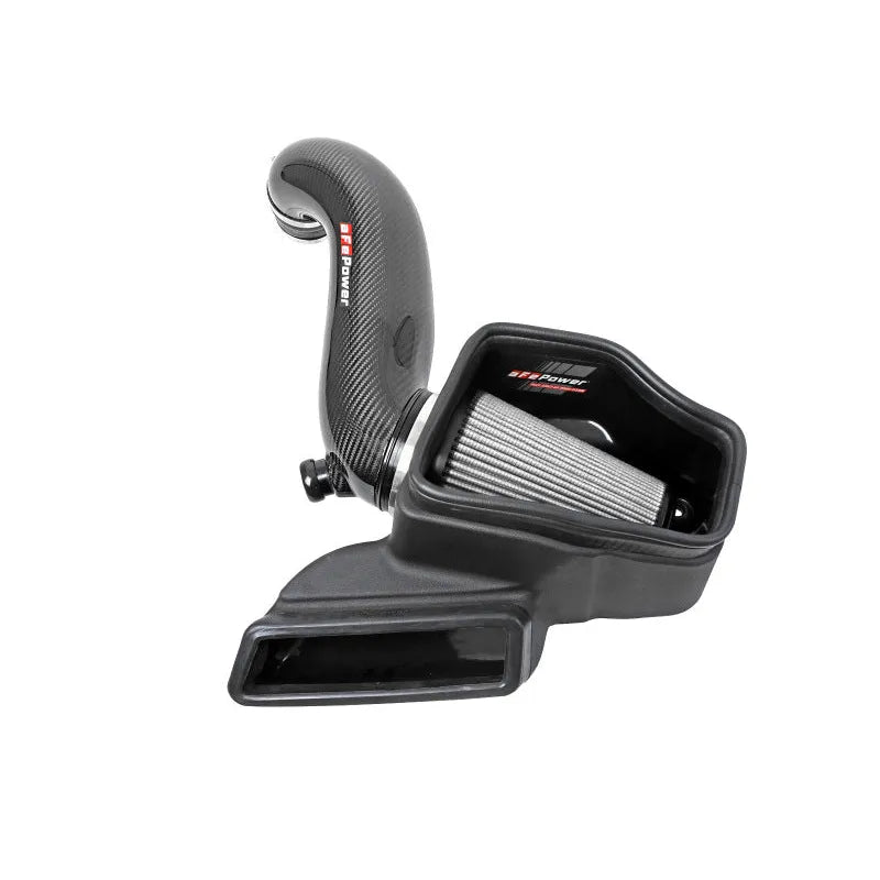 aFe 15-19 VW Golf R MKVII Carbon Fiber Intake System w/ Pro DRY S Filter (57-10016D)