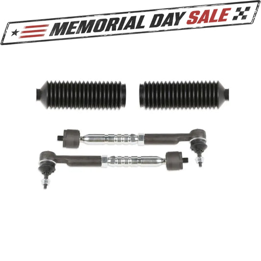 Fabtech 21-24 Ford Bronco 4WD Heavy Duty Driver & Passenger Tie Rod Assembly Kit