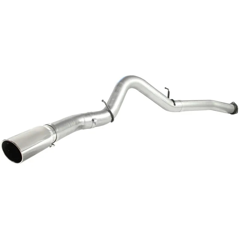 aFe ATLAS 5in DPF-Back Alum Steel Exhaust GM Diesel Trucks 07-14 (49-04040-P)