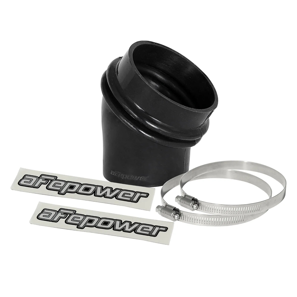 aFe Intake Coupling Kit 3inID to 2-1/2inID 35Deg Silicone Elbow | Universal (59-00089)