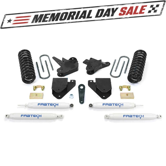 Fabtech 6in Basic System w/ Performance Shocks | Ford F250 2WD V10/Diesel (05-07) (K2060)