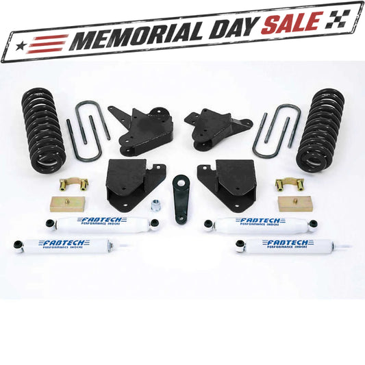 Fabtech 6" Basic Suspension w/ Perf Shocks | Ford F250/350 99-00 (K2097)