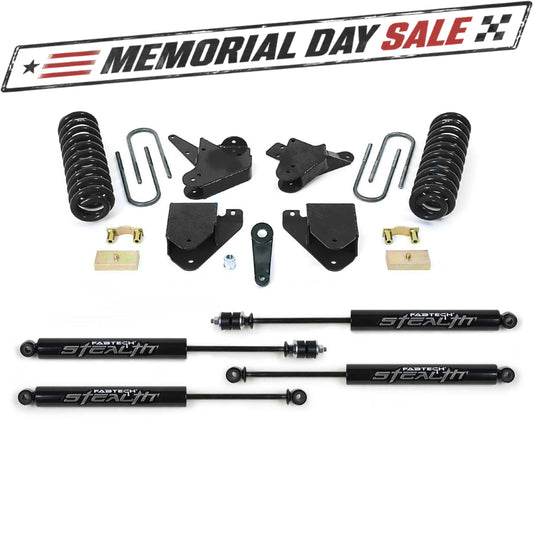 Fabtech 6in Basic System w/ Stealth | Ford F250/350 2WD (99-00) w/ Gas & 6.0L Diesel (K2097M)