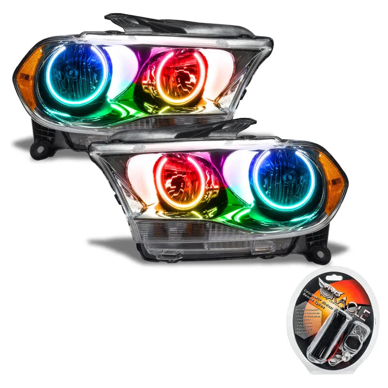 Oracle 11-26 Dodge Durango SMD HL D&S Halogen Chrome | 2011-2026 (7101-330)