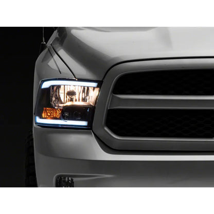 Raxiom 09-18 Dodge RAM Axial Headlights w/ LED Bar | 2009-2018 (R131481)