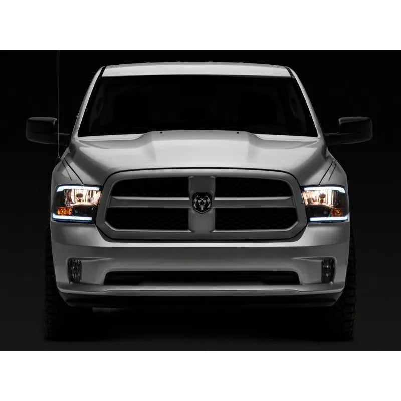 Raxiom 09-18 Dodge RAM Axial Headlights w/ LED Bar | 2009-2018 (R131481)