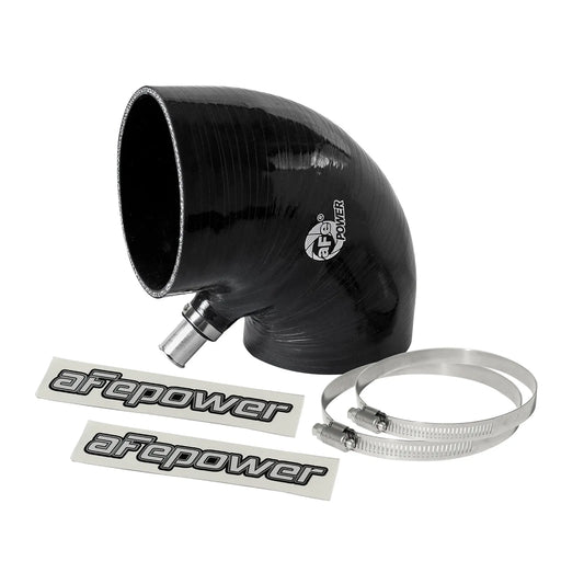 aFe Magnum FORCE 4-1/4in to 4in 90° Silicone Coupler | Cold Air Intake (59-00113)