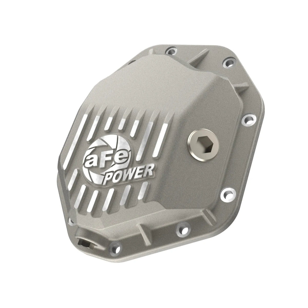 aFe 19-25 GM Front Diff Cover | Heavy Duty w/ Fins & Magnet (46-71430A)