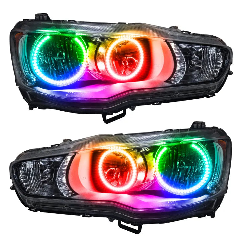 Oracle 07-19 Mitsubishi Lancer SMD HL ColorSHIFT w/ Controller | 2007-2019 Lancer X (7087-504)