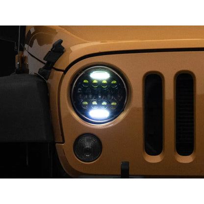 Raxiom 97-18 Jeep TJ/JK Axial 13-LED Headlights | Wrangler (J150093)