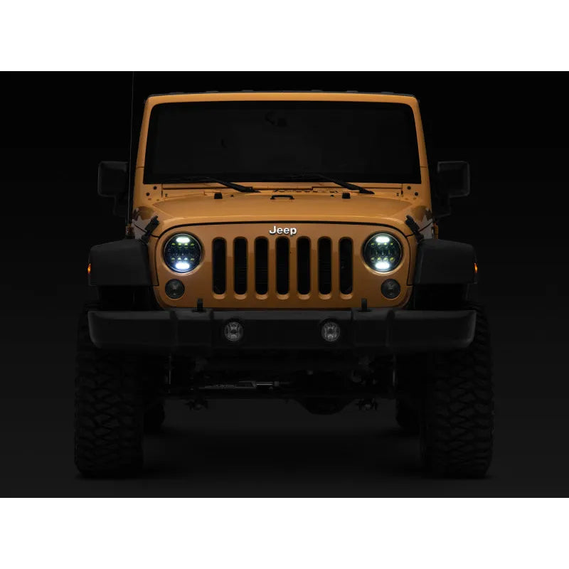 Raxiom 97-18 Jeep TJ/JK Axial 13-LED Headlights | Wrangler (J150093)