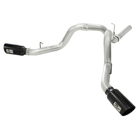aFe MACHForce XP Dual Split DPF Back Exhaust | GM 11-19 2500/3500 HD V8-6.6L (49-04043-B)