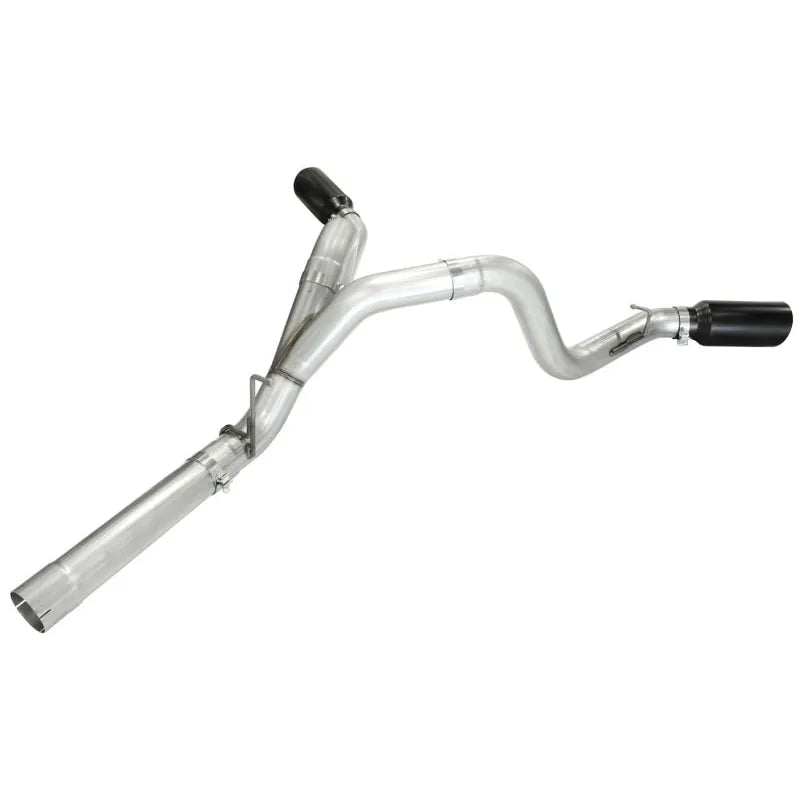 aFe MACHForce XP Dual Split DPF Back Exhaust | GM 11-19 2500/3500 HD V8-6.6L (49-04043-B)