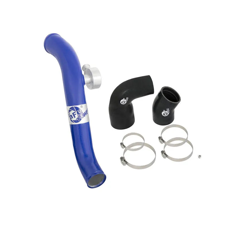 aFe Bladerunner Intercooler Hot Side Blue | Ford Mustang 15-23 (46-20258-L)
