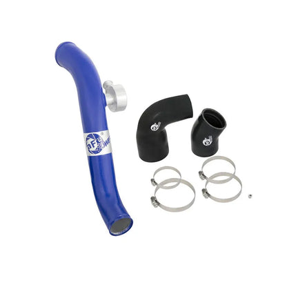 aFe Bladerunner Intercooler Hot Side Blue | Ford Mustang 15-23 (46-20258-L)